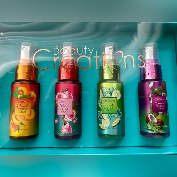 Beauty Creations Set Of 4 Setting Spray. NOT TESTED ON ANIMALS!!! - Picture 3 of 4